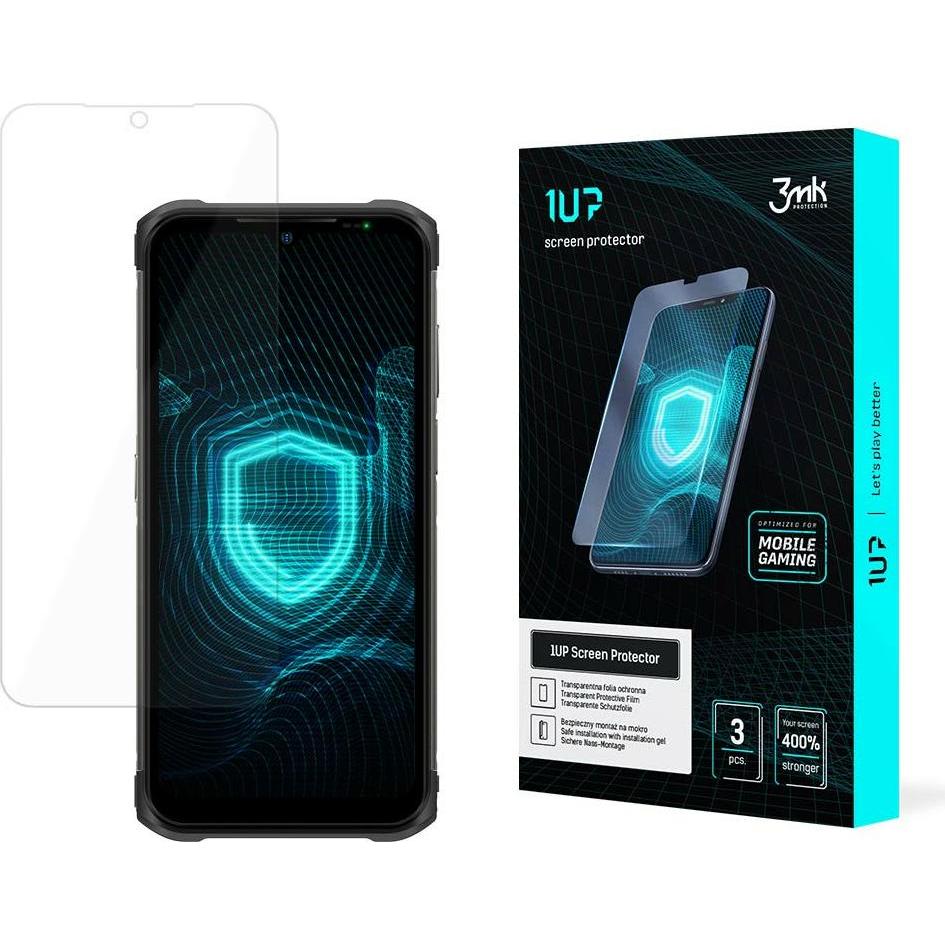 3MK 1UP (3 Stück, Ulefone Armor 12S), Smartphone Schutzfolie