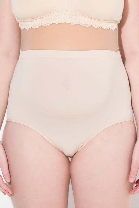 Produktbild Ulla Popken Bellieva Maxislips, 2er-Pack, Baucheinsatz, Seamless (60)