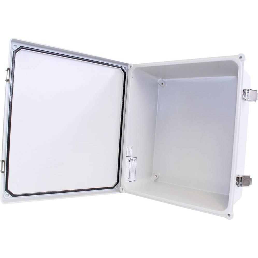 Hammond Wand-Gehäuse 359 x 311 156 GFK Grau 1 St. (Gehäuse), Elektronikzubehör + Gehäuse, Grau