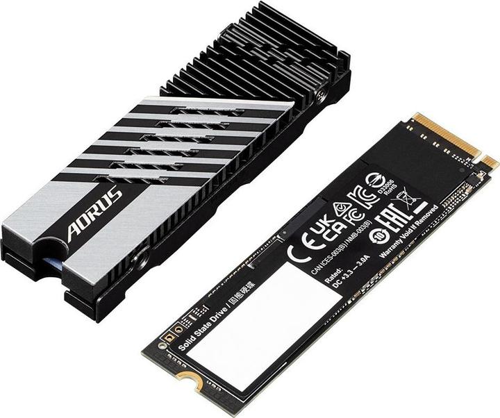 Productafbeelding Gigabyte Aorus Gen4 7300 (1000 GB, M.2 2280)