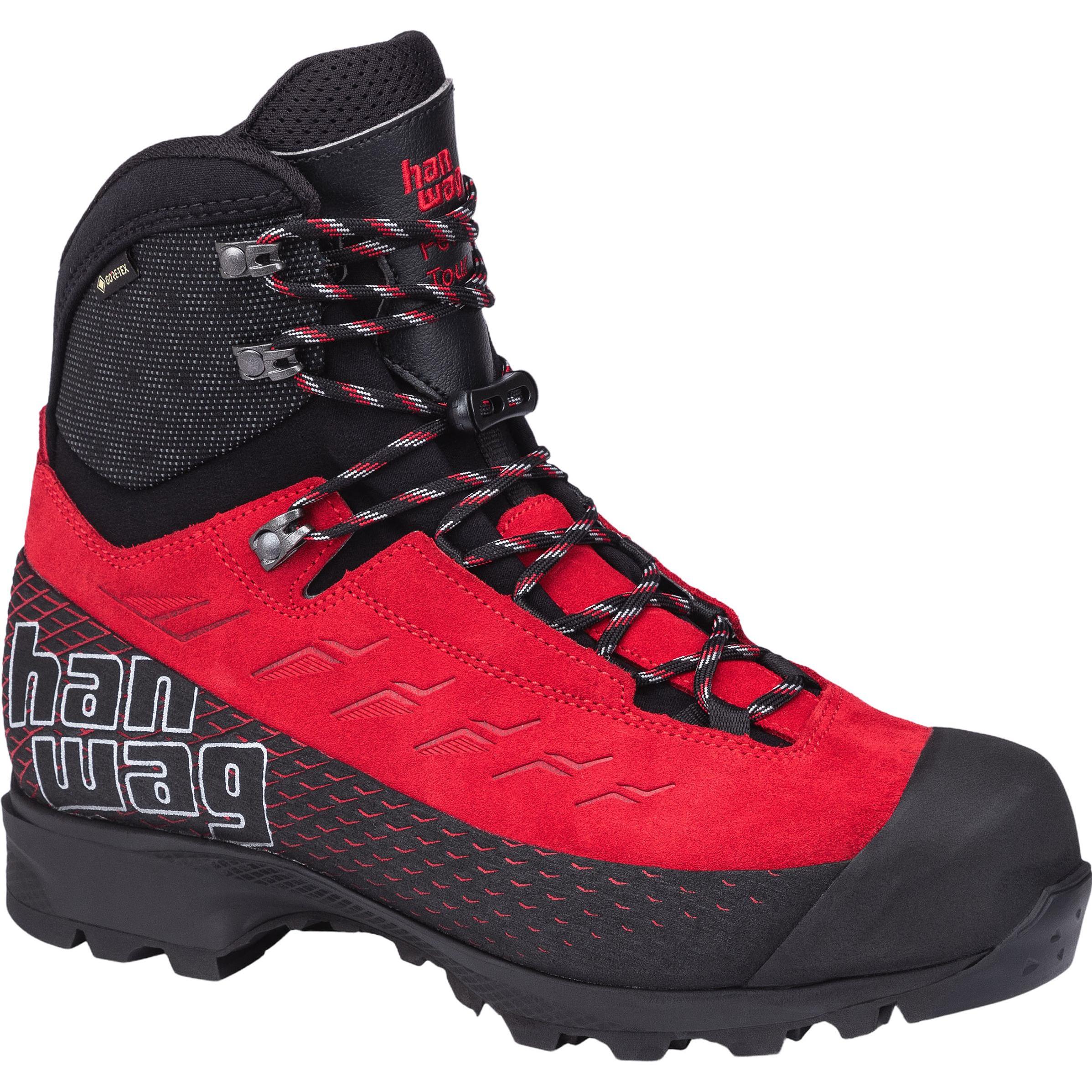 Hanwag, Herren, Wanderschuhe, Ferrata Tour GTX (46.5), Rot