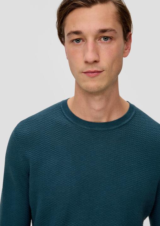Produktbild s.Oliver Strickpullover Pullover aus Baumwolle (XXL)