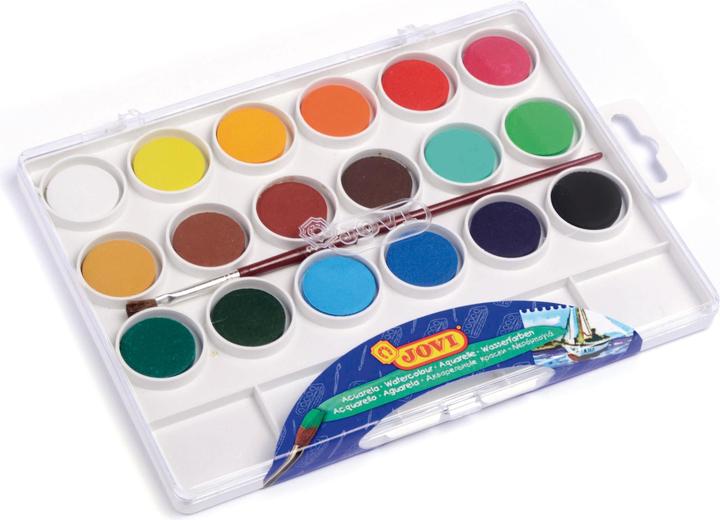 Jovi Watercolour paints VE=18x 22ml paint box (22 ml)