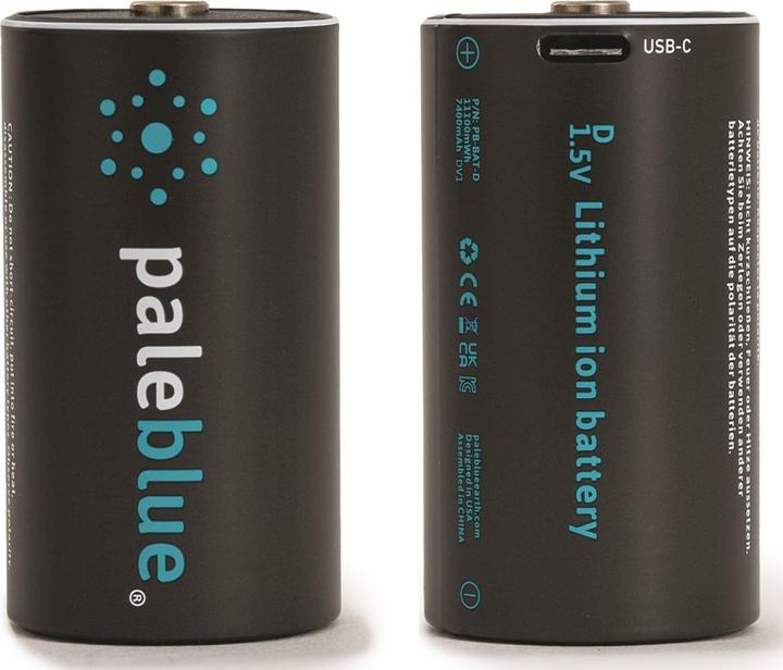 Produktbild Pale Blue Battery D USB-C (2 Stk., D, 5000 mAh)