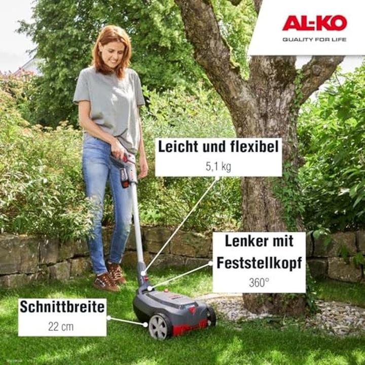 Immagine prodotto AL-KO Akku-Mulchmäher Comfort Kit (Batteria ricaricabile)