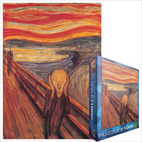 Actual product image Eurographics The cry of Edvard Munch (1000 pieces)