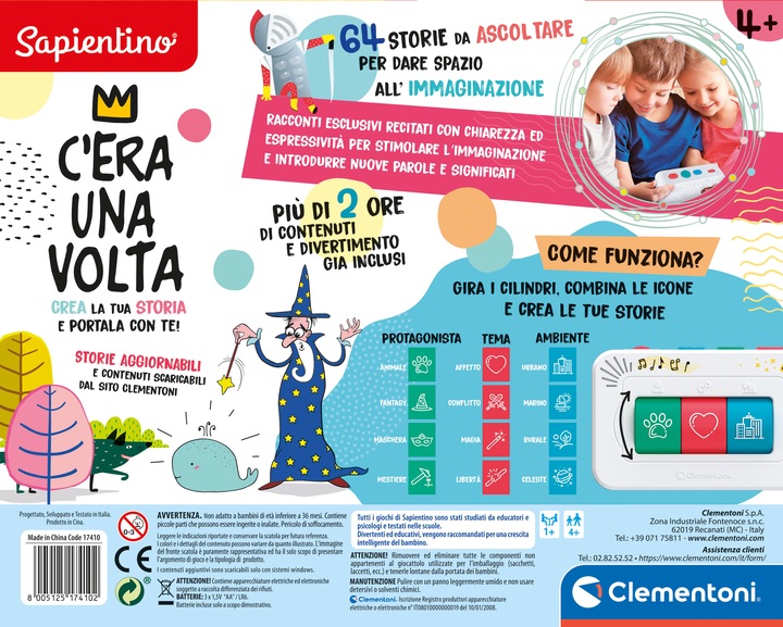 Immagine prodotto Clementoni Sapientino C'Era Una Volta (Italiano)