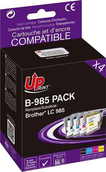 Produktbild Druckerzubehör Uprint UPrint Brother LC985 4er Pack BK / C/ M/ Y (BK, C, M, Y)