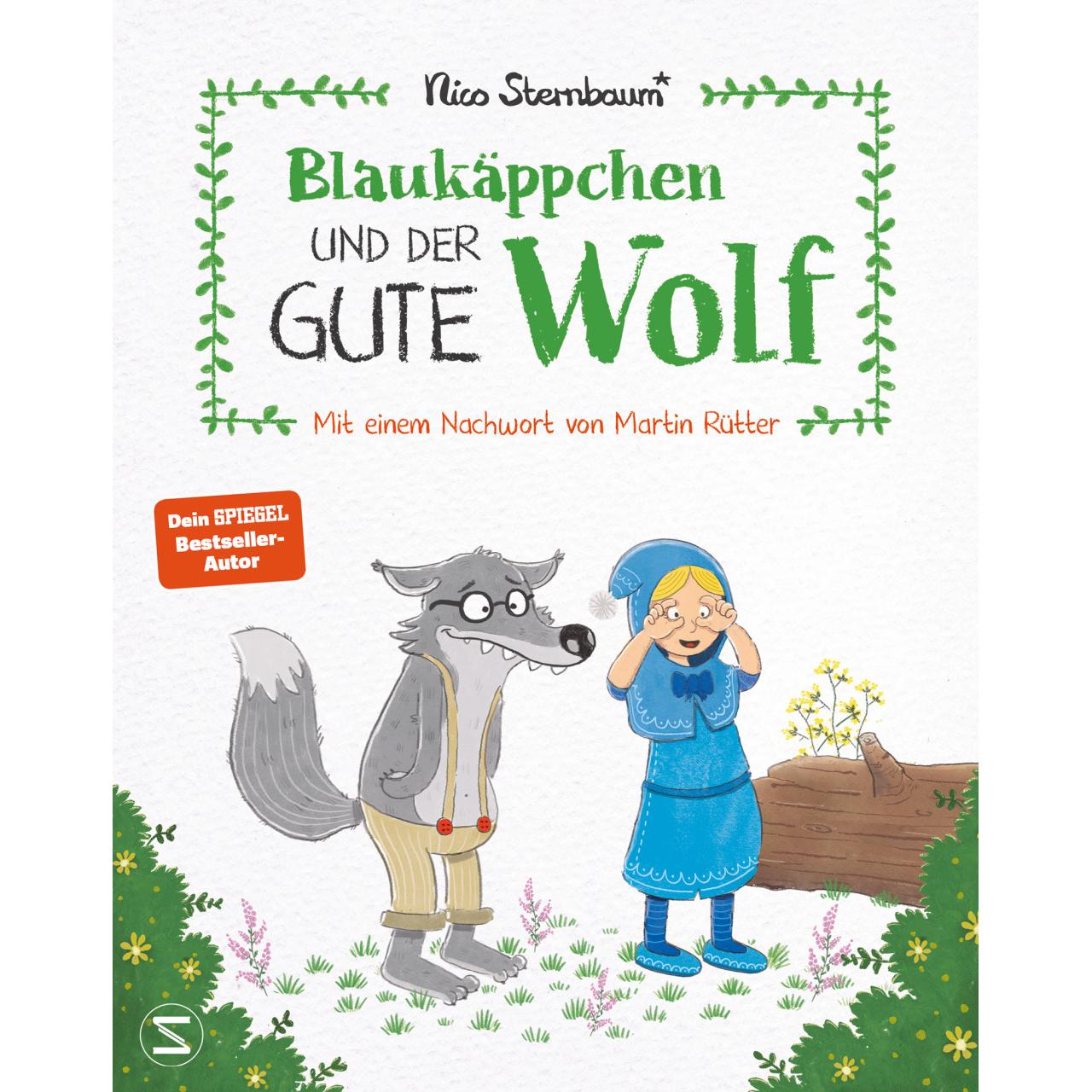 Thumbnail - Blaukäppchen und der gute Wolf, Kinderbücher von Nico Sternbaum