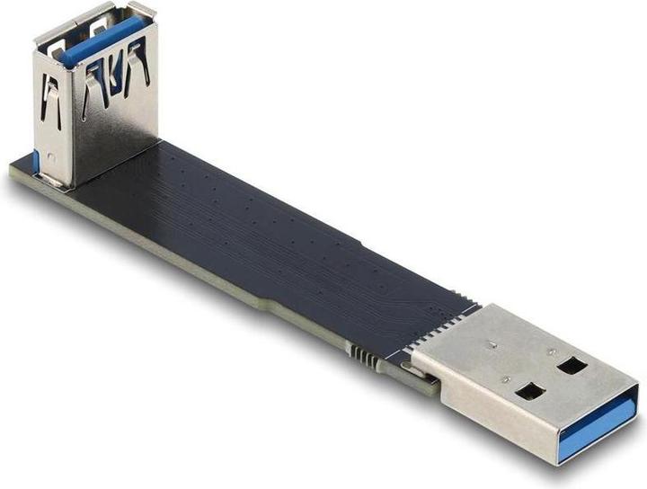 Produktbild Delock USB 10 Gbps Adapter USB Typ-A Buchse zu Stecker gewinkelt 90 (USB-A, 7.65 cm)