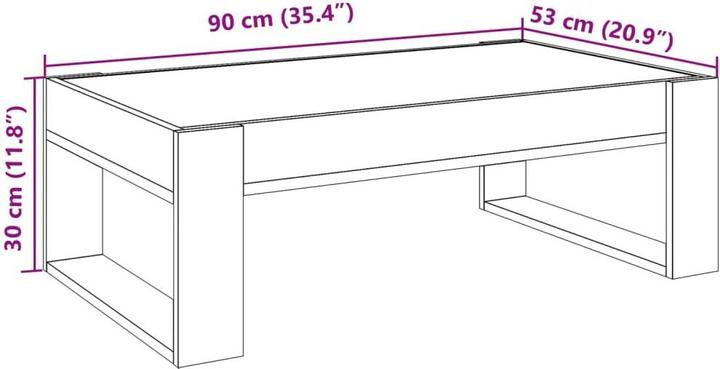 Image du produit vidaXL Couchtisch