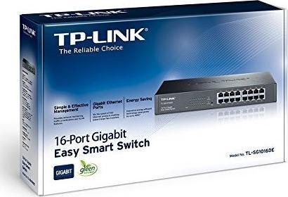 Actual product image TP-Link Switch Omada Easy Smart 16 x 1G Ports TL-SG1016DE 16 Port (16 ports)