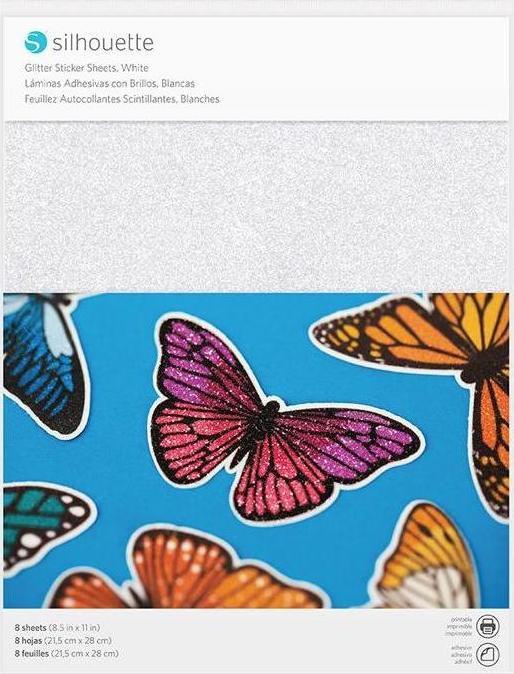 Actual product image Silhouette Sticker paper