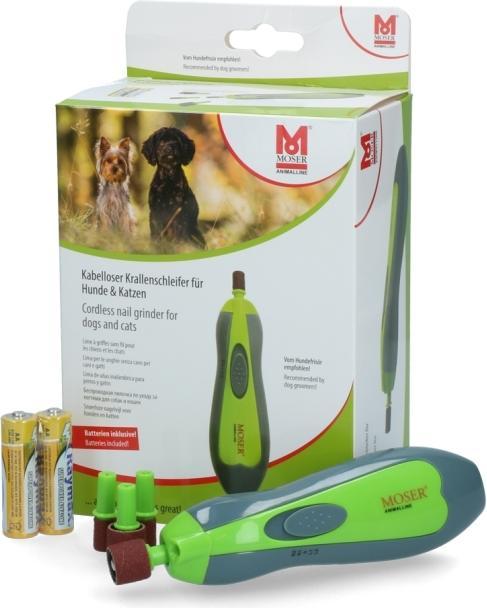 Image du produit Moser Ponceuse de griffes sans fil chien et chat (Chien, Chat)