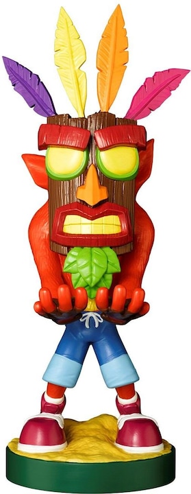 Actual product image Exquisite Gaming Crash Bandicoot: Crash Aku Cable Guy (PC, Mac, Xbox Series X, Xbox One S, Xbox 360, PS4, PS5, Switch)