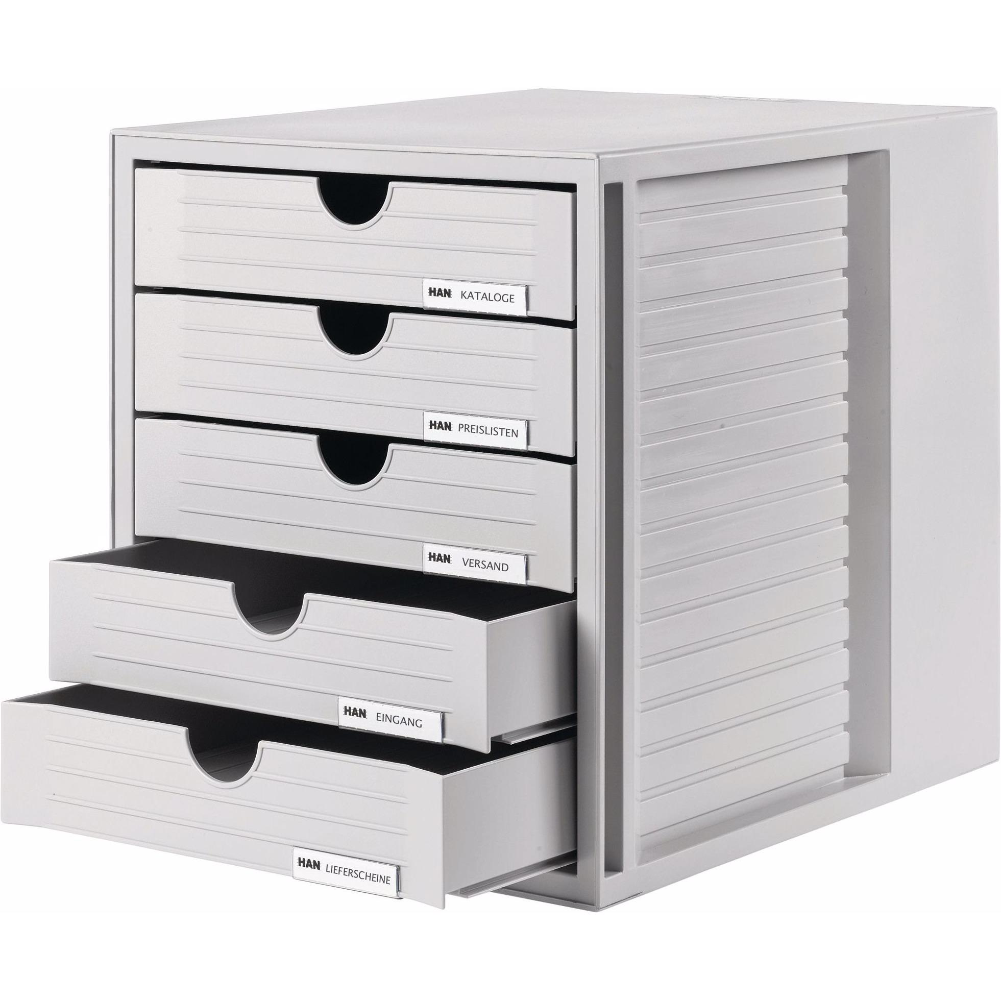 Han, Dokumentenablage, Systemboxen (A4, C4)