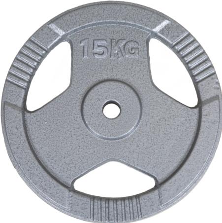 Actual product image Fitcom Hantelscheiben Guss 30 mm (1 x 15 kg)
