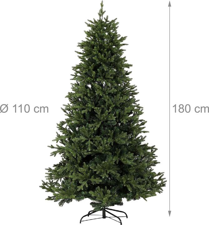 Actual product image Relaxdays Artificial Xmas tree (180 cm)