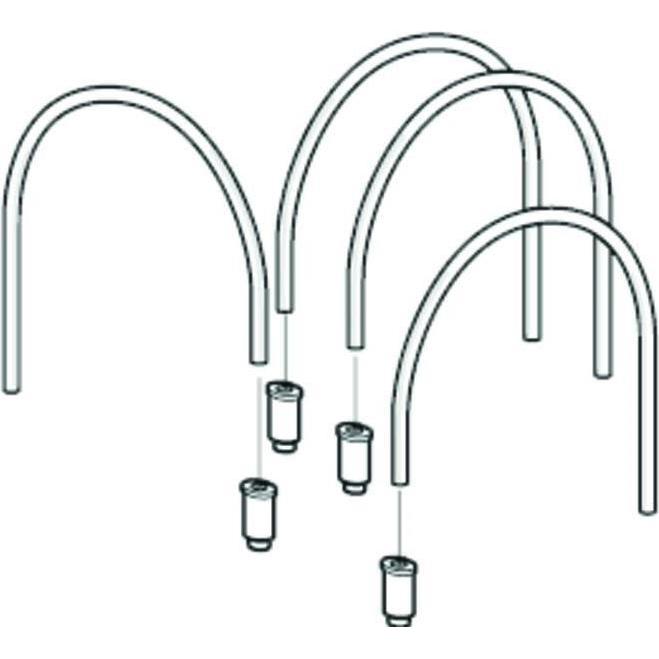 Schell, Accessori per installazione sanitaria, 250370099 Hydraulik-Schlauchset