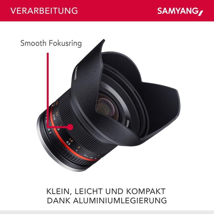 Produktbild Samyang 12mm f/2 NCS CS (Micro Four Thirds, Micro Four Thirds)