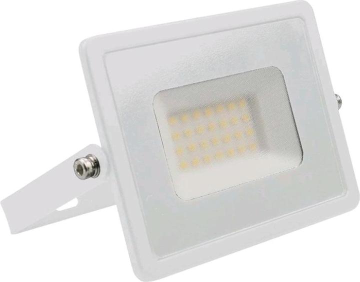 Actual product image V-TAC VT4031WN 30W LEDFloodlight SMD ESeries G2 White Body 6500K (2510 lm)