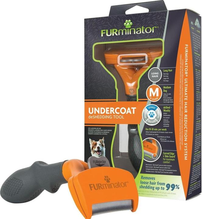 Actual product image FURminator for long-haired dogs - M (Dog)
