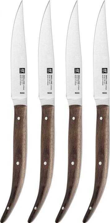 Produktbild Zwilling Steak Messer 4er-Set, Holm Oak, 100 mm (4 Stk., Besteck Set)