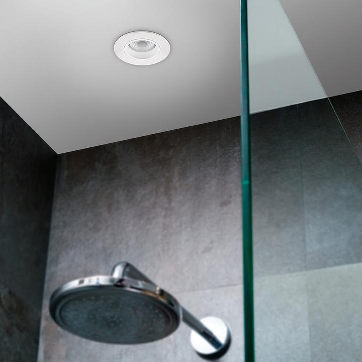 Immagine prodotto Sigor Luce da incasso a LED ARGENT 80mm bianco 2700K 47x47mm bianco caldo
