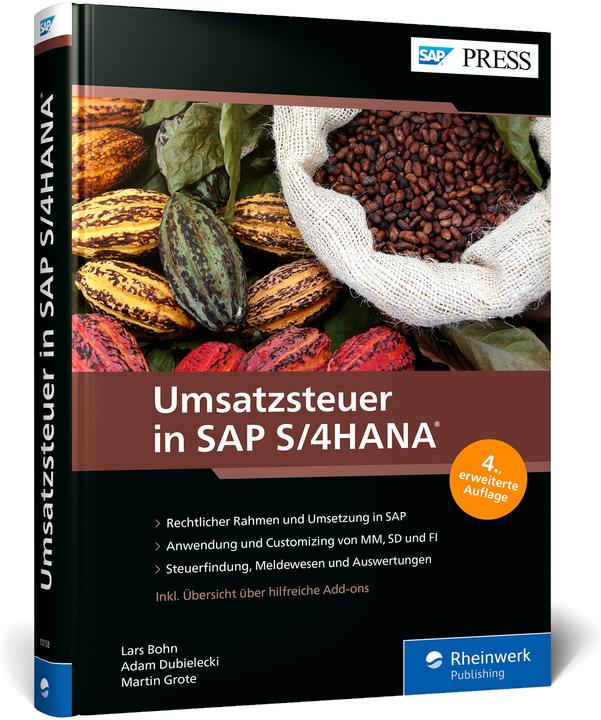 Image du produit Umsatzsteuer in SAP S/4HANA (Allemand, Adam Dubielecki, Lars Bohn, Martin Grote, 2025)