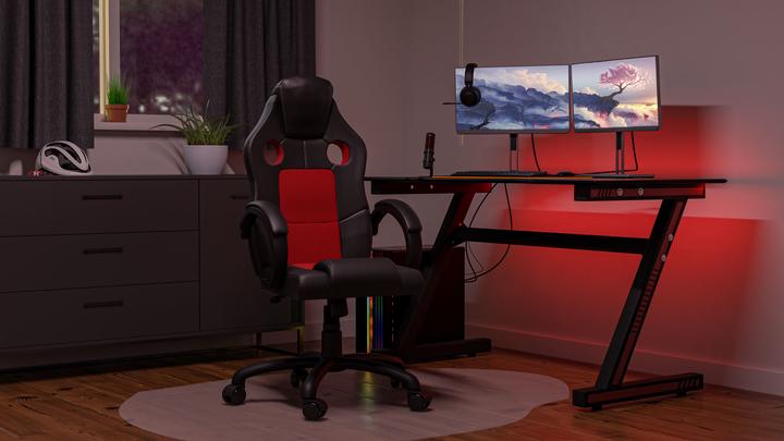 Actual product image Topeshop FOTEL ENZO CZERCZAR Office Computer Chair Upholstered Seat Upholstered Backrest