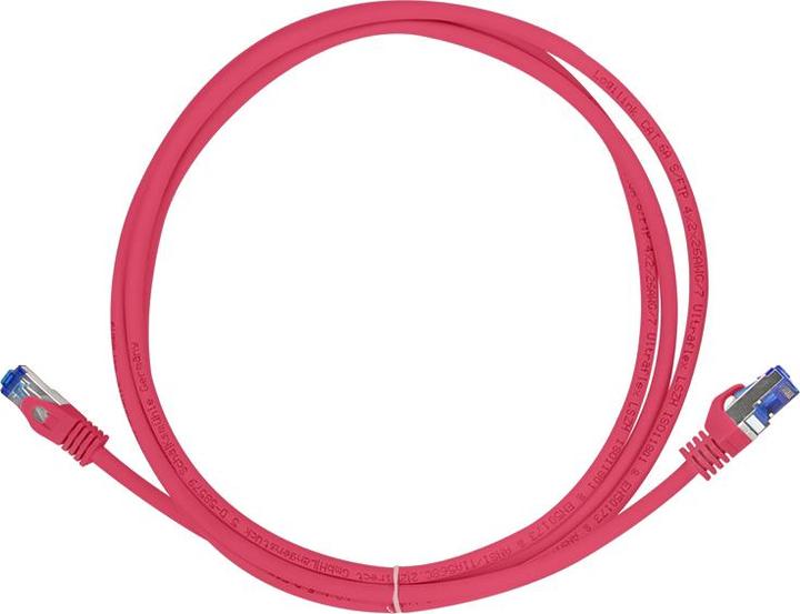 Image du produit LogiLink Cordon de raccordement Ultraflex, Cat.6A, S/FTP, 1.5 m, rouge avecCat.7 raw cable, extra flexible & (S/FTP, CAT6a, 1.50 m)