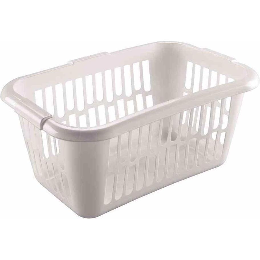 Heidrun, Wäschekorb, Wäschekorb 57 cm aus Kunststoff, ergonomische Form (40 l)