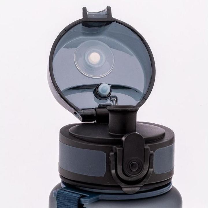 Produktbild IQ Bidon butelka na wode ze słomką z uchwytem Kahi moonlit 600 ml niebieski (0.60 l)