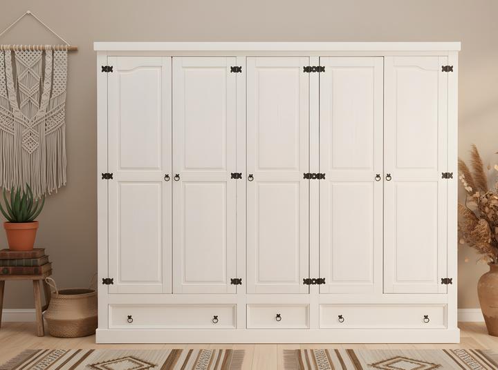 Produktbild Ebuy24 Kleiderschrank New Mexico (244 x 58 x 196 cm)