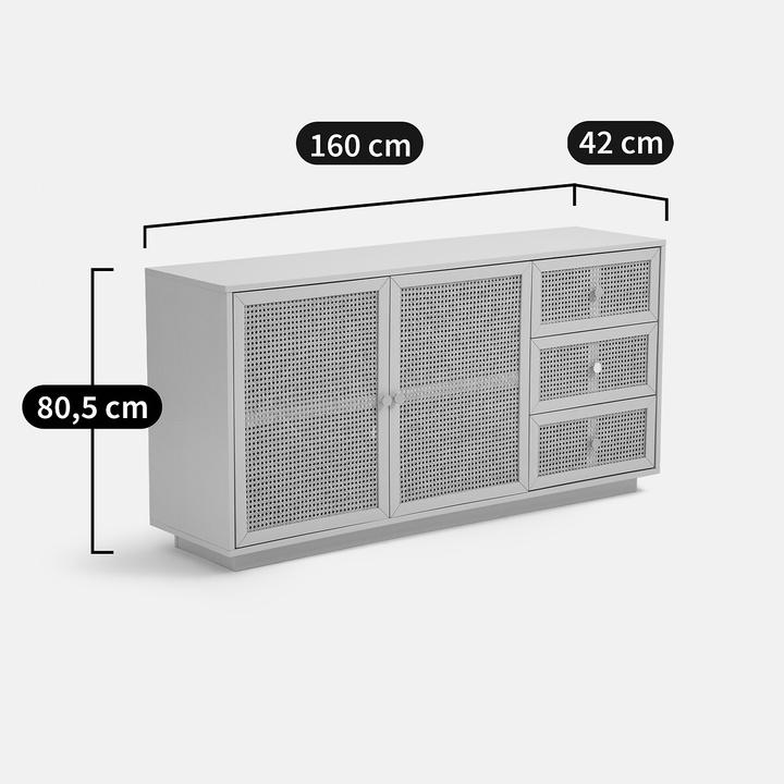 Image du produit La Redoute Interieurs Paola (160 x 42 x 80.50 cm)