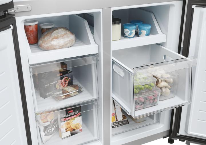 Actual product image Haier HCR3818EWPT Cube 83 Series 3 Refrigerator (463 l)