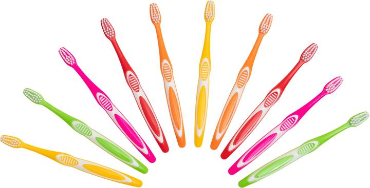 Produktbild Kinderzahnbürsten, 10 Stück (10 x)