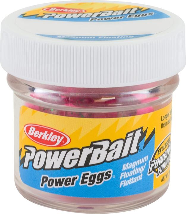 Actual product image Berkley PowerBait® Clear Eggs Floating Clear Green Purple-Pink