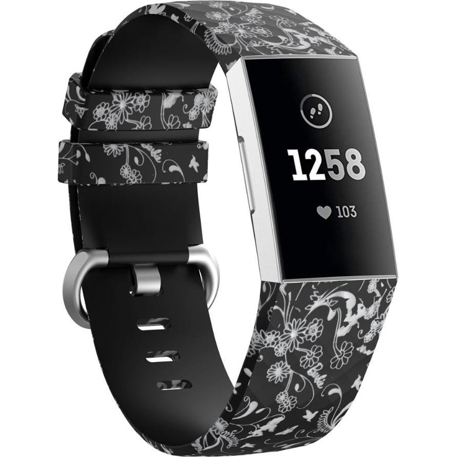 Thumbnail - Strap-it Armband (Charge 3), Uhrenarmband, Schwarz