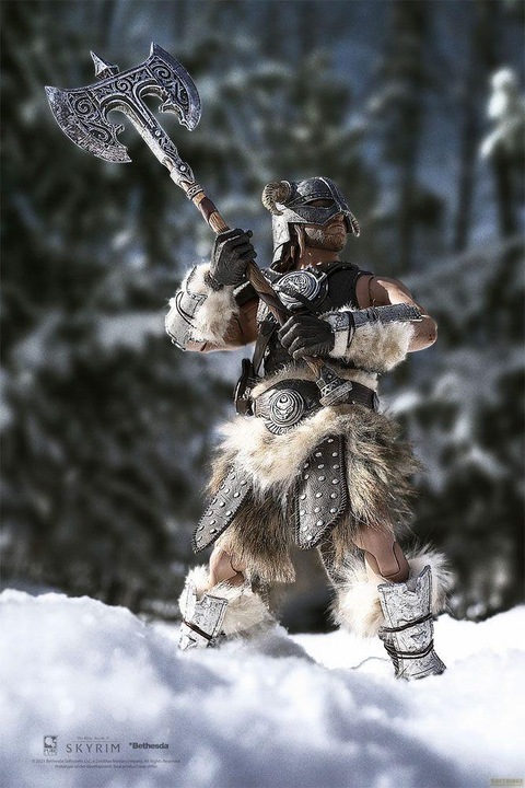 Produktbild Purearts The Elder Scrolls V: Skyrim - Deluxe Dragonborn 1:6 Scale Figure