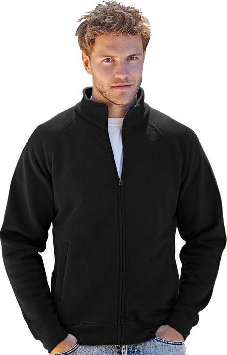 Actual product image Fruit of the Loom Premium 7030 Sweat Jacket Sweatshirt With Zipper (L)