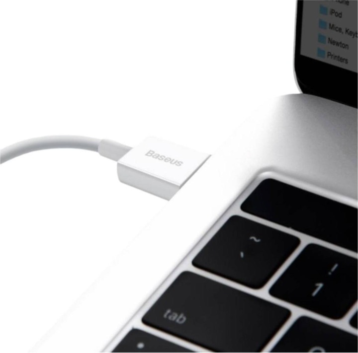 Actual product image Baseus USB Type A - Lightning (0.25 m, USB 2.0)