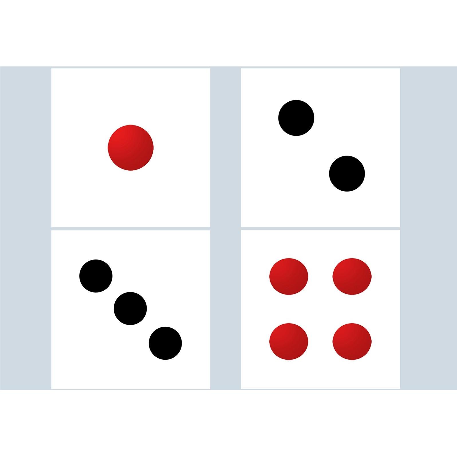 HTI-Line, Untersetzer, Untersetzer 4-tlg Dice (4 x, Glasuntersetzer)