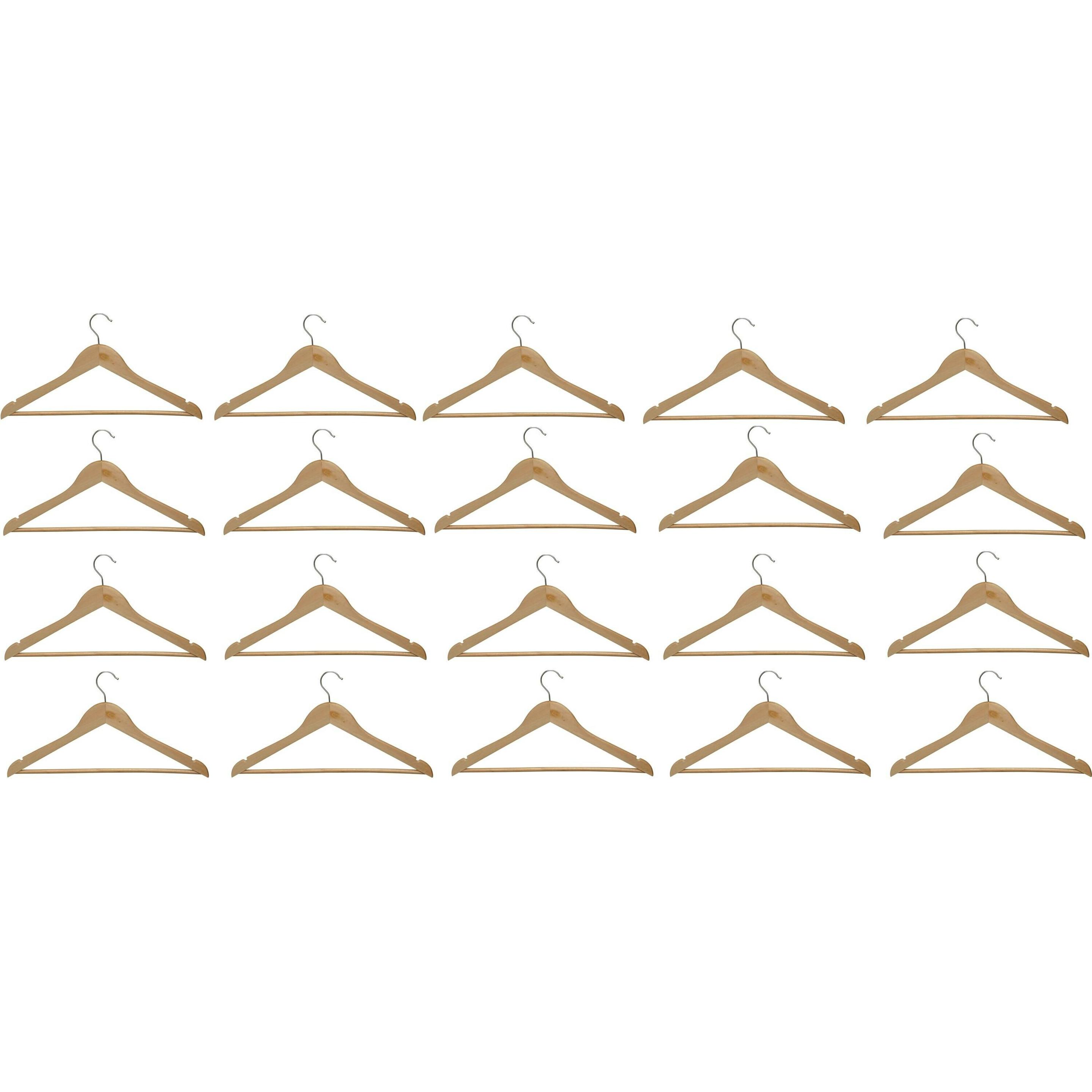 Maul, Grucce, Kleiderbügel Mira 20 Stück, Nature (20x)