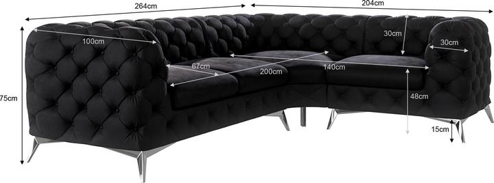 Actual product image Ropez Chelsea (Corner sofa)