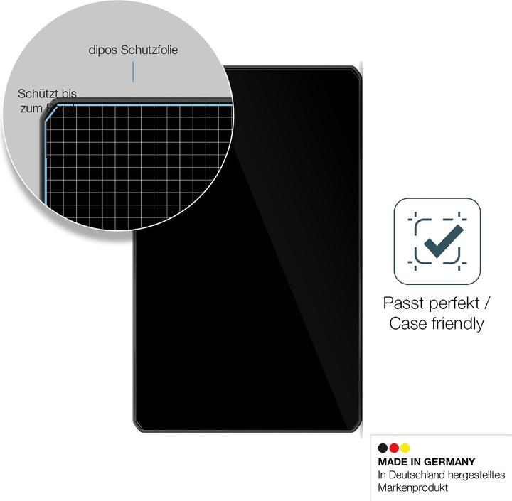 Actual product image Dipos Anti-Shock Screen Protector Clear