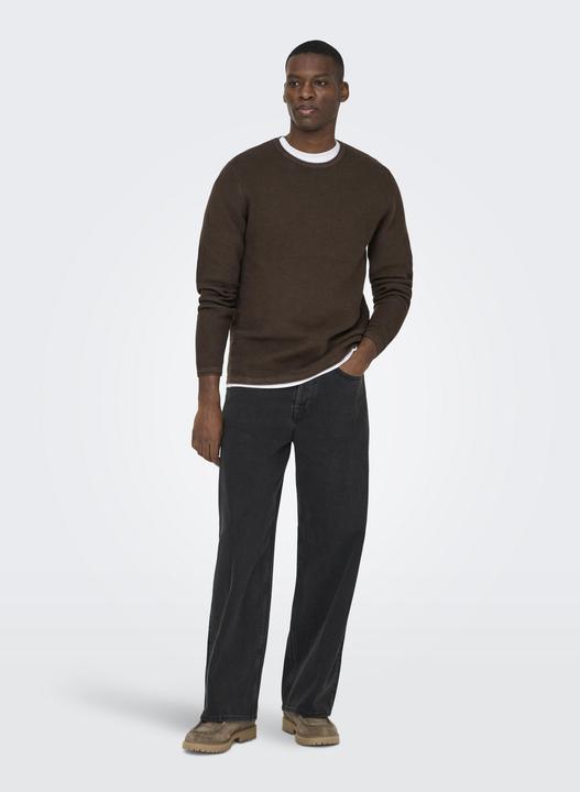 Image du produit Only & Sons Onseric Reg 12 Struc Crew Knit Noos (XS)