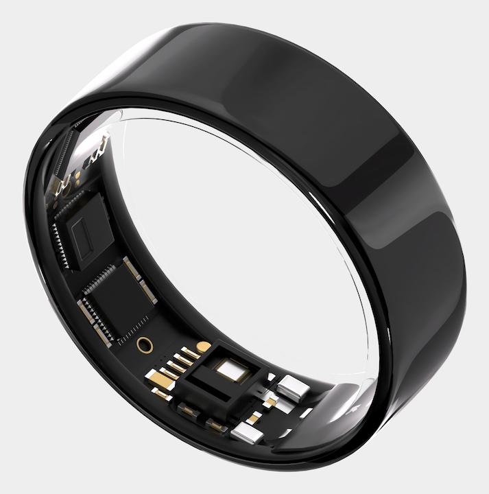 Actual product image Ultrahuman Ring Air- Size-14- Aster Air Black (14, Aster Black)