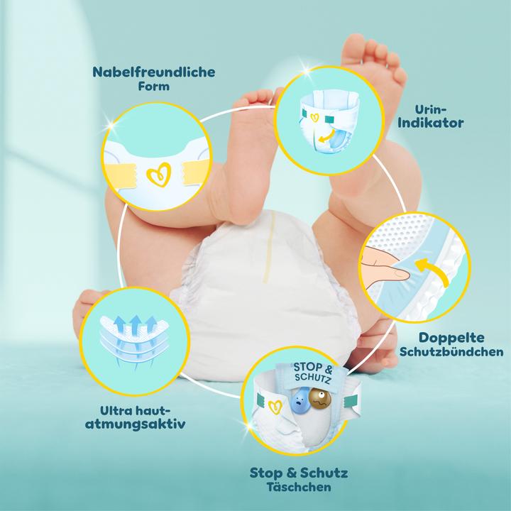 Image du produit Pampers Premium Protection (Taille 1, Pack mensuel, 180 pièce(s))