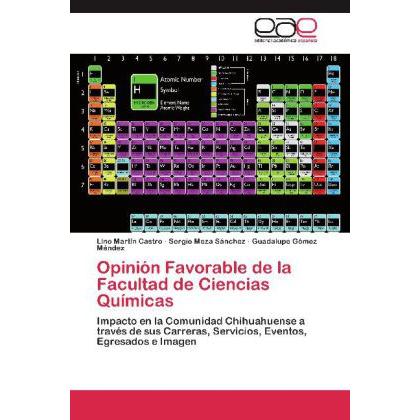 Opinión Favorable de la Facultad de Ciencias Químicas, Ratgeber